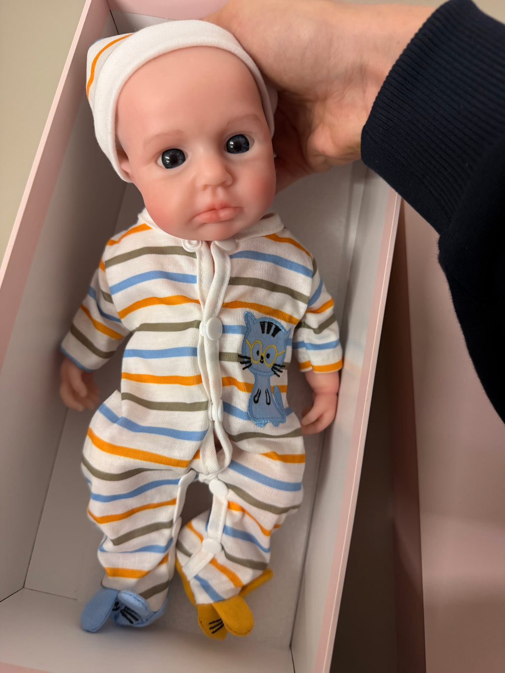 33cm Full Body Silicone Reborn Baby Boy – Mini Arlo | Dollsy