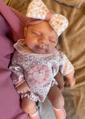 Realistic Silicone Baby Girl Doll – 47cm, Squishy & Floppy with Accessories