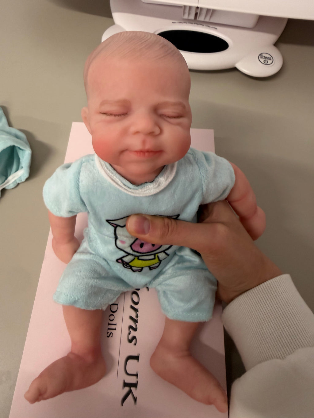 33cm Full Body Silicone Reborn Baby Boy – Mini JACK (with painted hair)| Dollsy