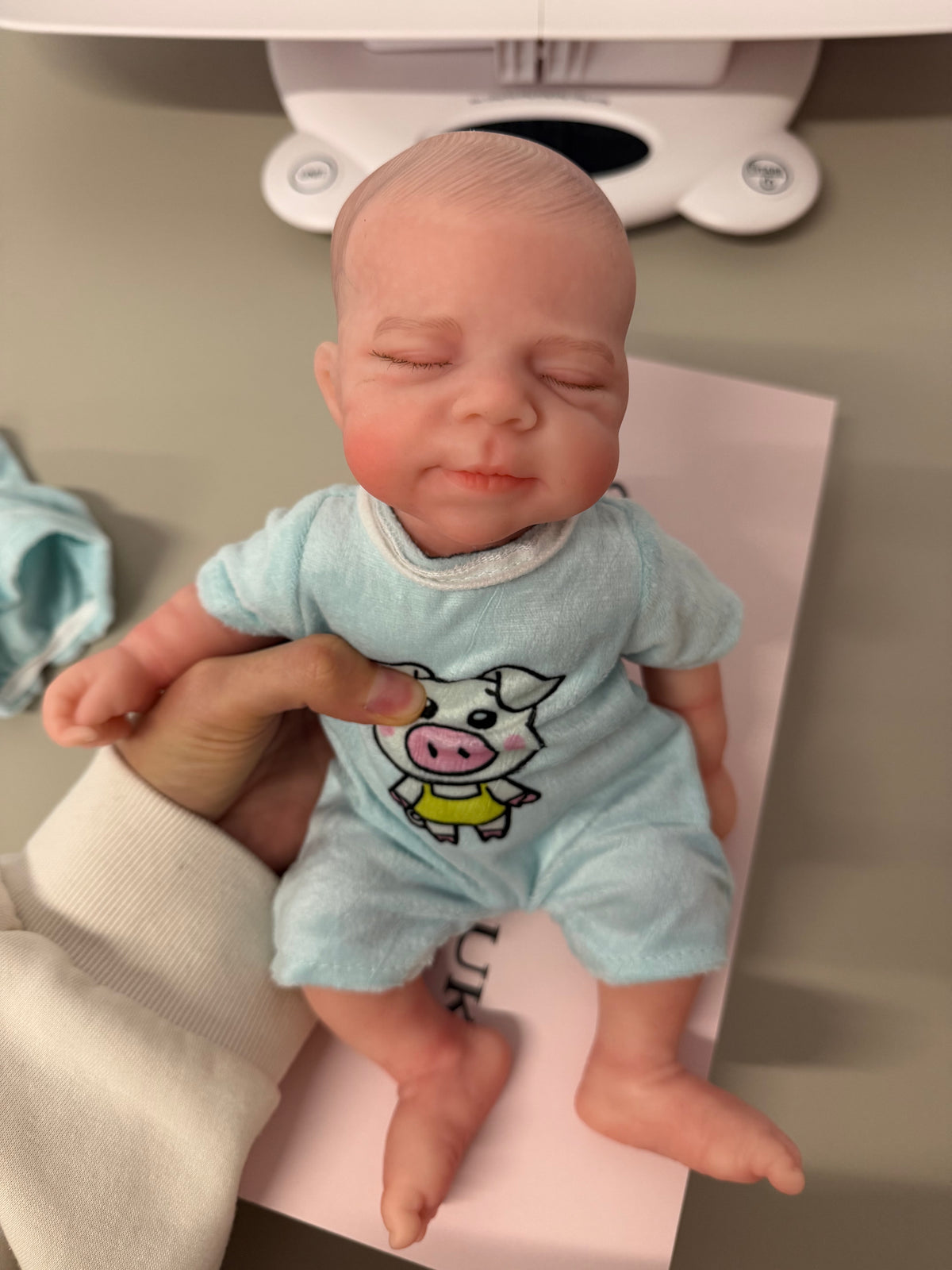 33cm Full Body Silicone Reborn Baby Boy – Mini JACK (with painted hair)| Dollsy