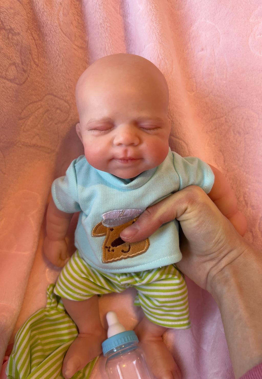 Realistic Silicone Baby Boy Doll – 33cm, Squishy & Floppy