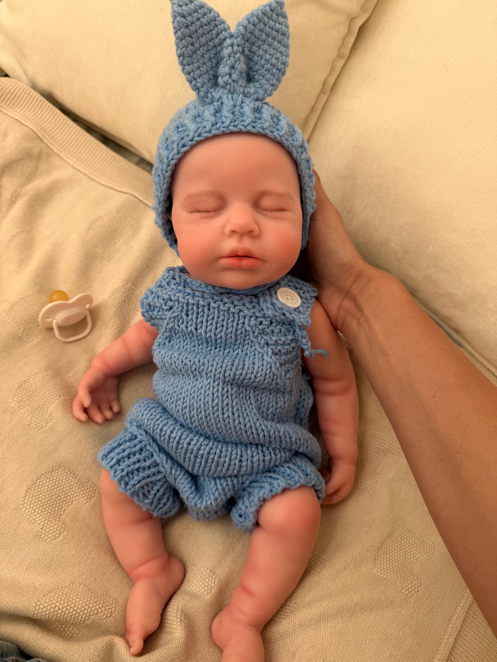 LEO - Realistic 100% Silicone Reborn Baby Doll Boy 47cm, Squishy & Floppy