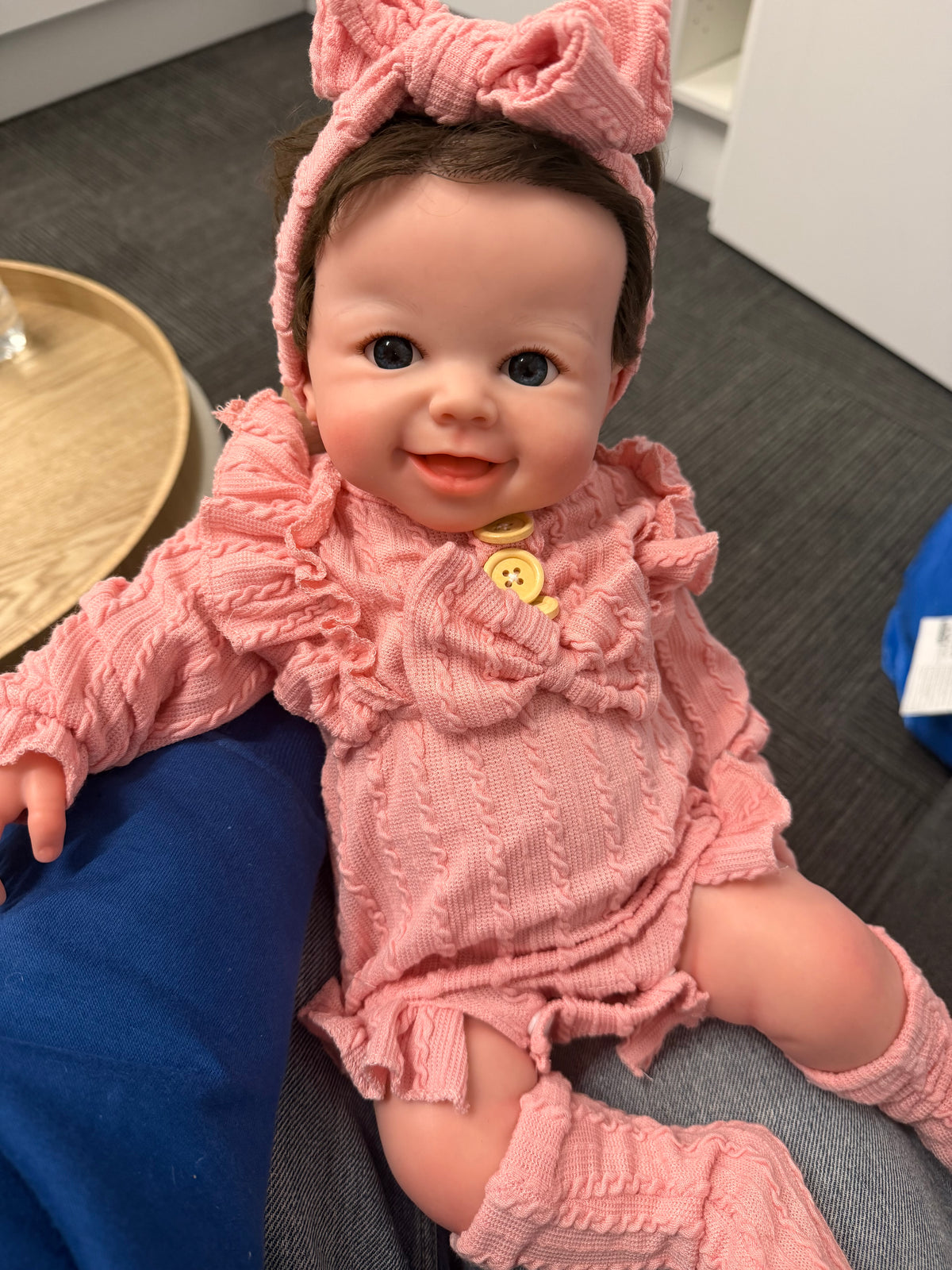 50cm Full Body Silicone Reborn Baby Girl with Rooted Nylon Hair – BLAKE | Dollsy