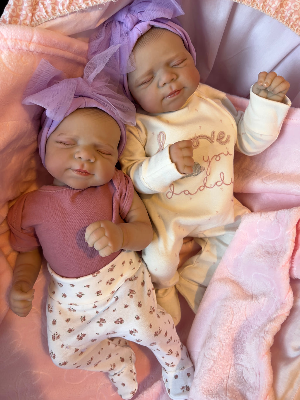Weighted Reborn Doll Twins – Realistic Feel & Comforting Design
