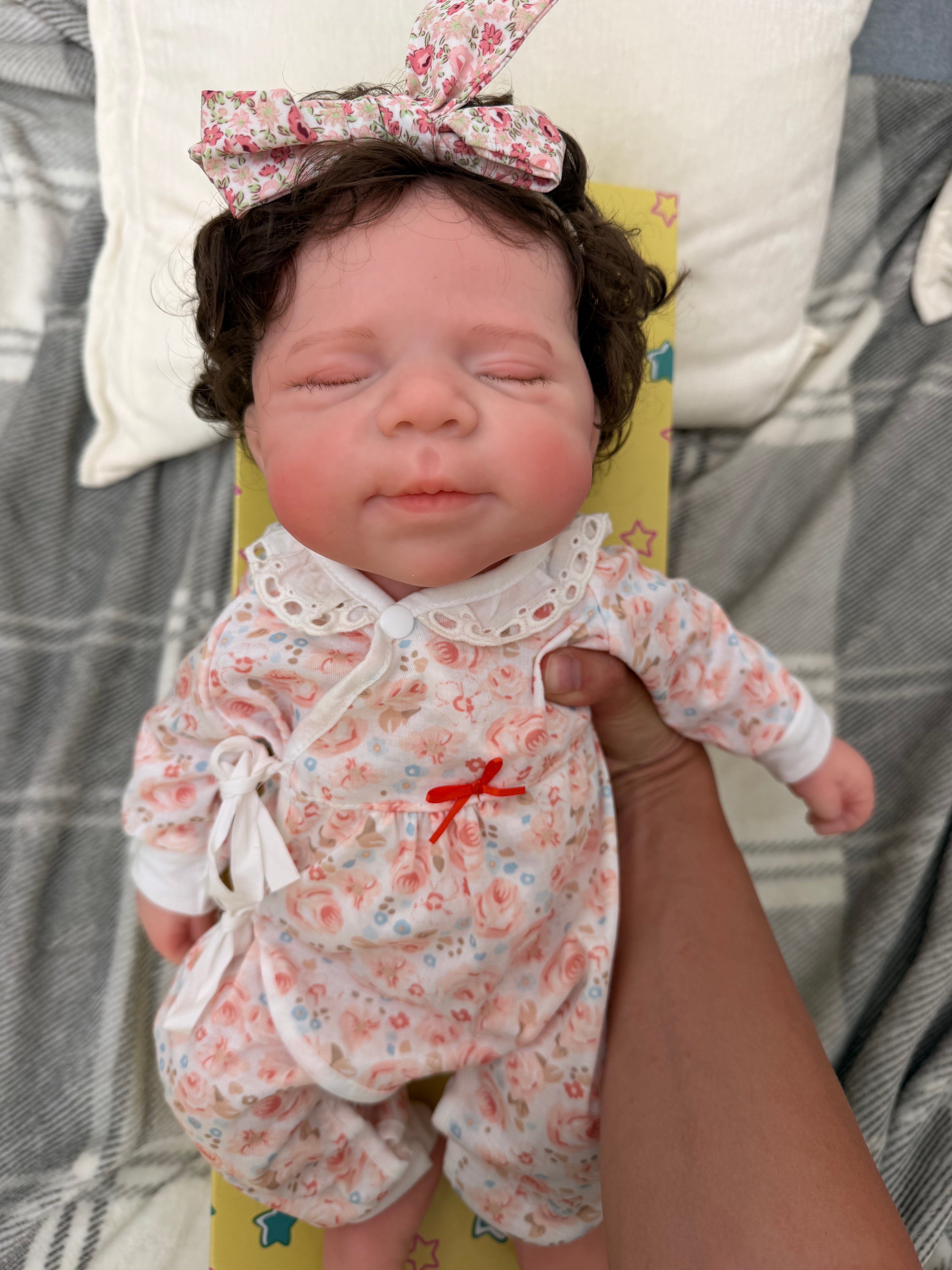MIA - Realistic 100% Silicone Reborn Baby Doll 47cm, Squishy & Floppy