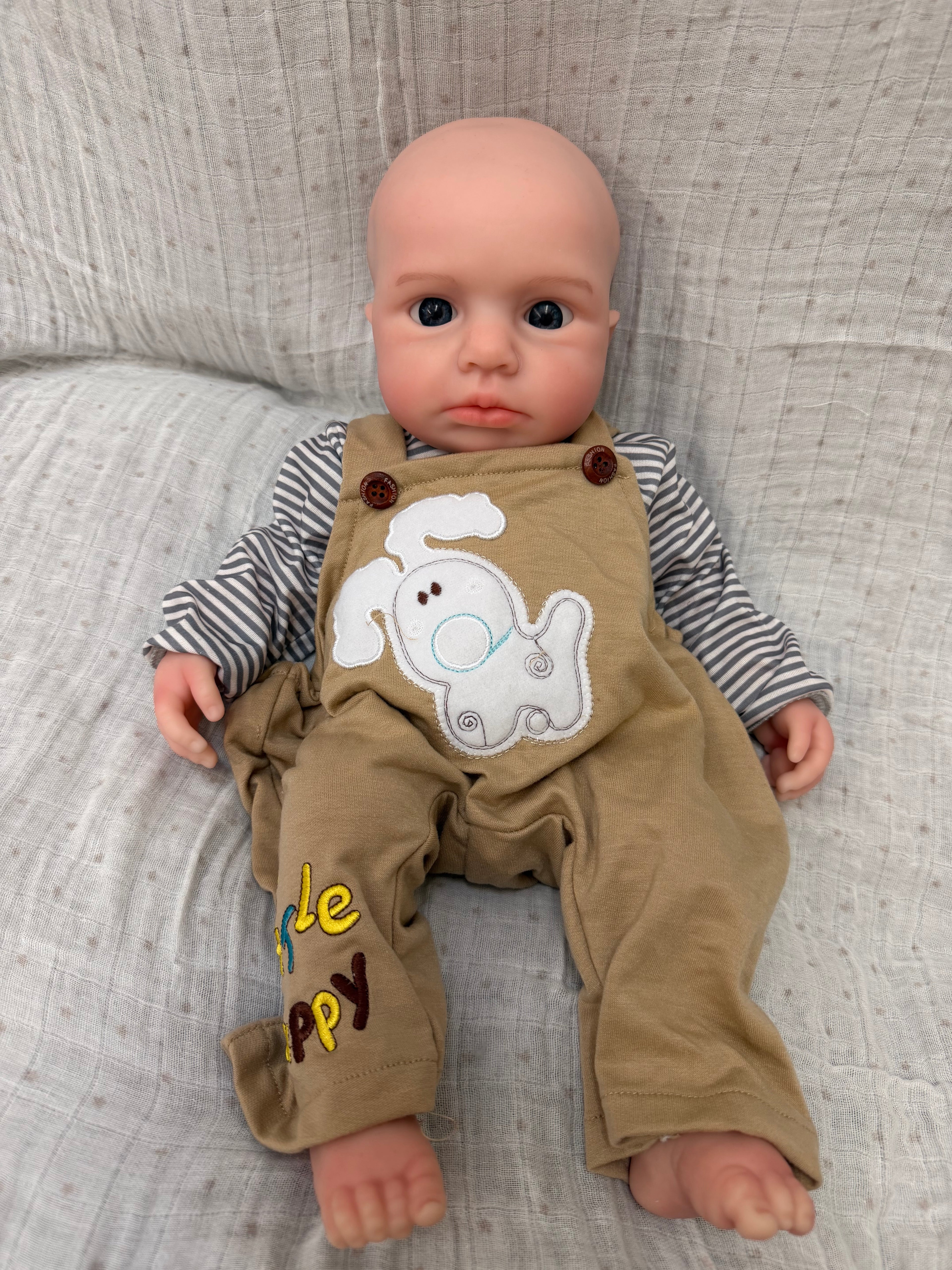 47cm Floppy Full Body Silicone Reborn Baby Boy – OLIVER | Dollsy