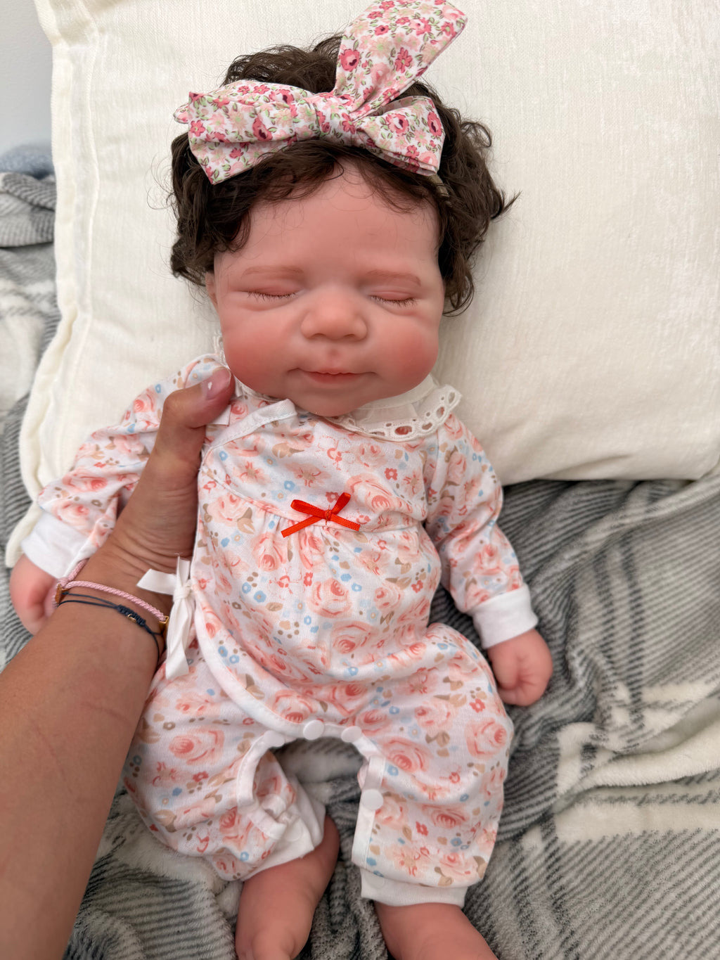 MIA - Realistic 100% Silicone Reborn Baby Doll 47cm, Squishy & Floppy