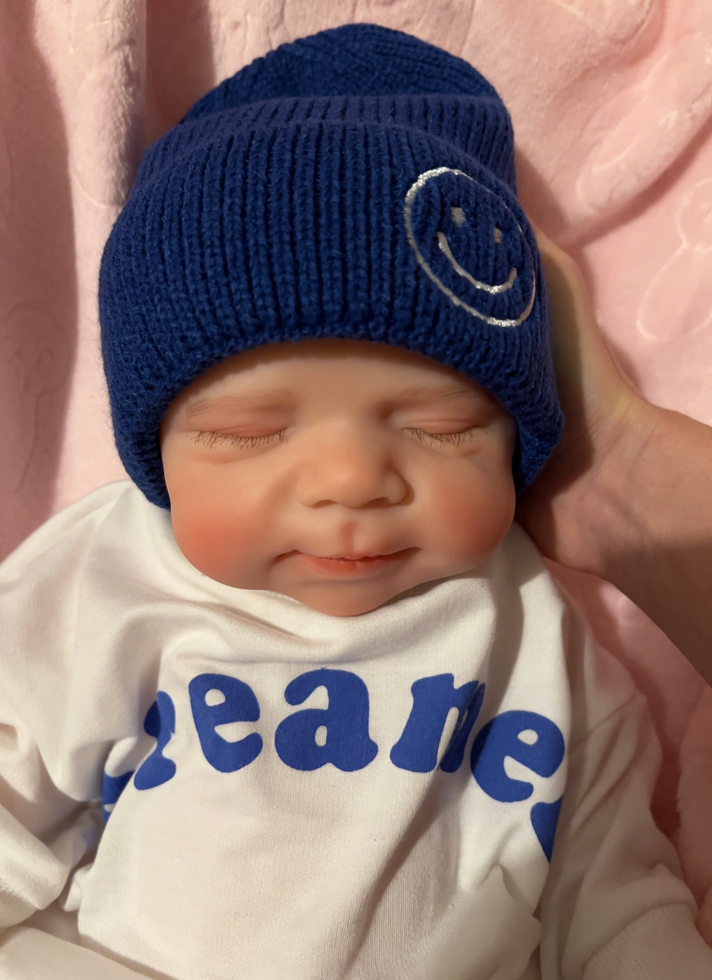 Realistic Silicone Baby Boy Doll – 47cm, Squishy & Floppy with Accessories