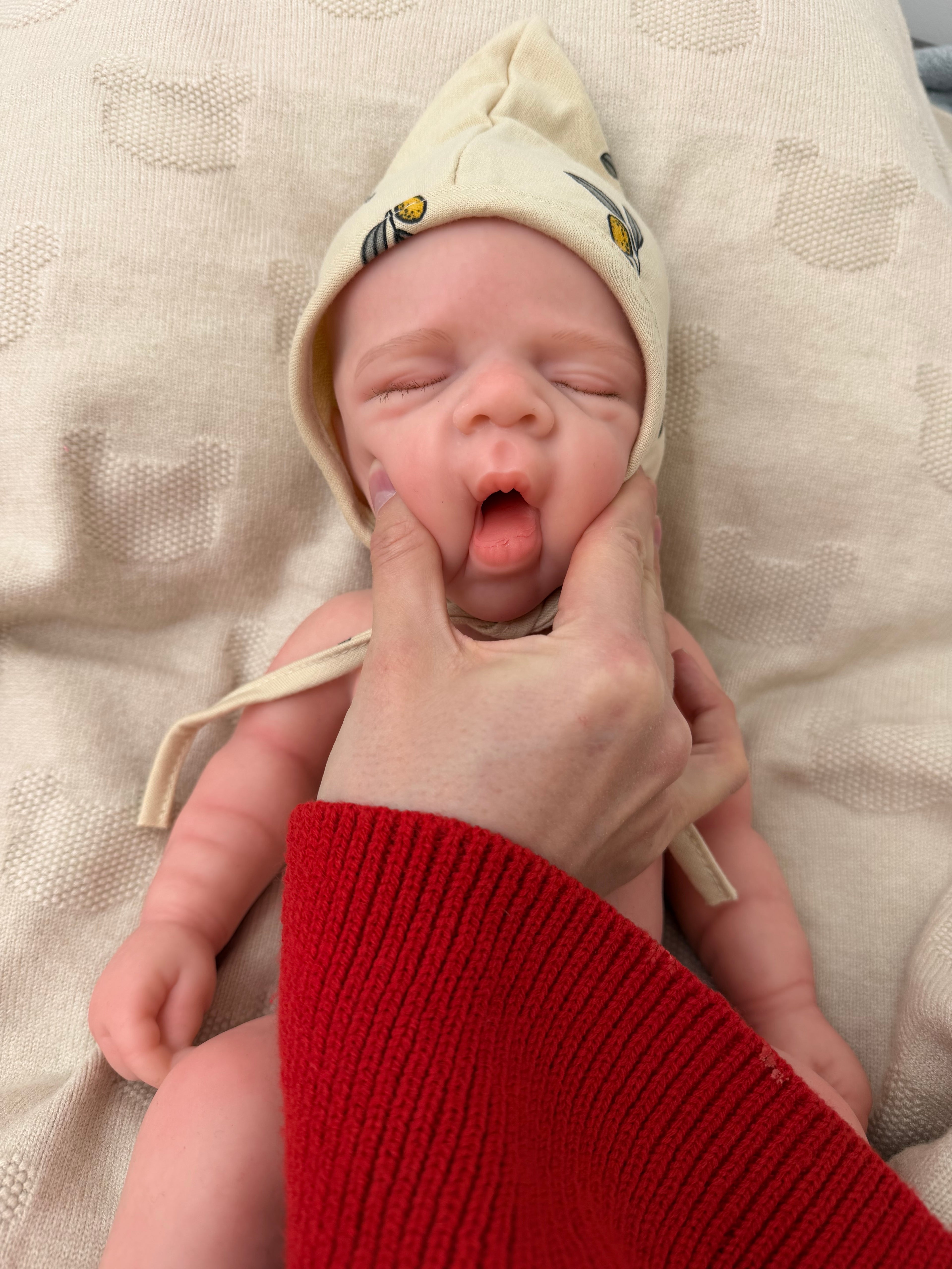JACK - Realistic 100% Silicone Reborn Baby Doll Boy 47cm, Squishy & Floppy