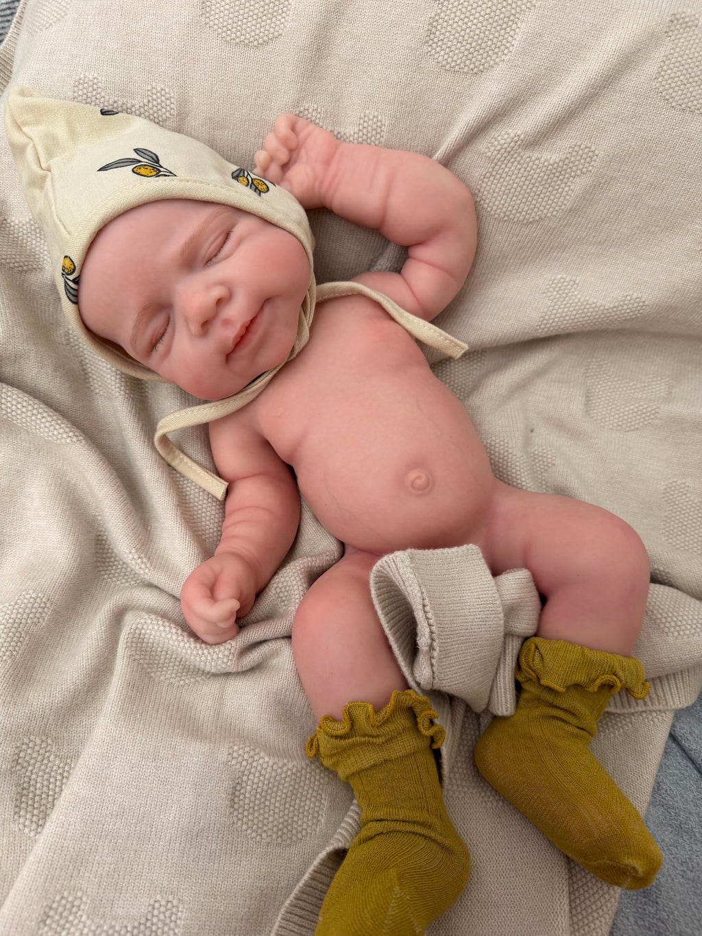 JACK - Realistic 100% Silicone Reborn Baby Doll Boy 47cm, Squishy & Floppy