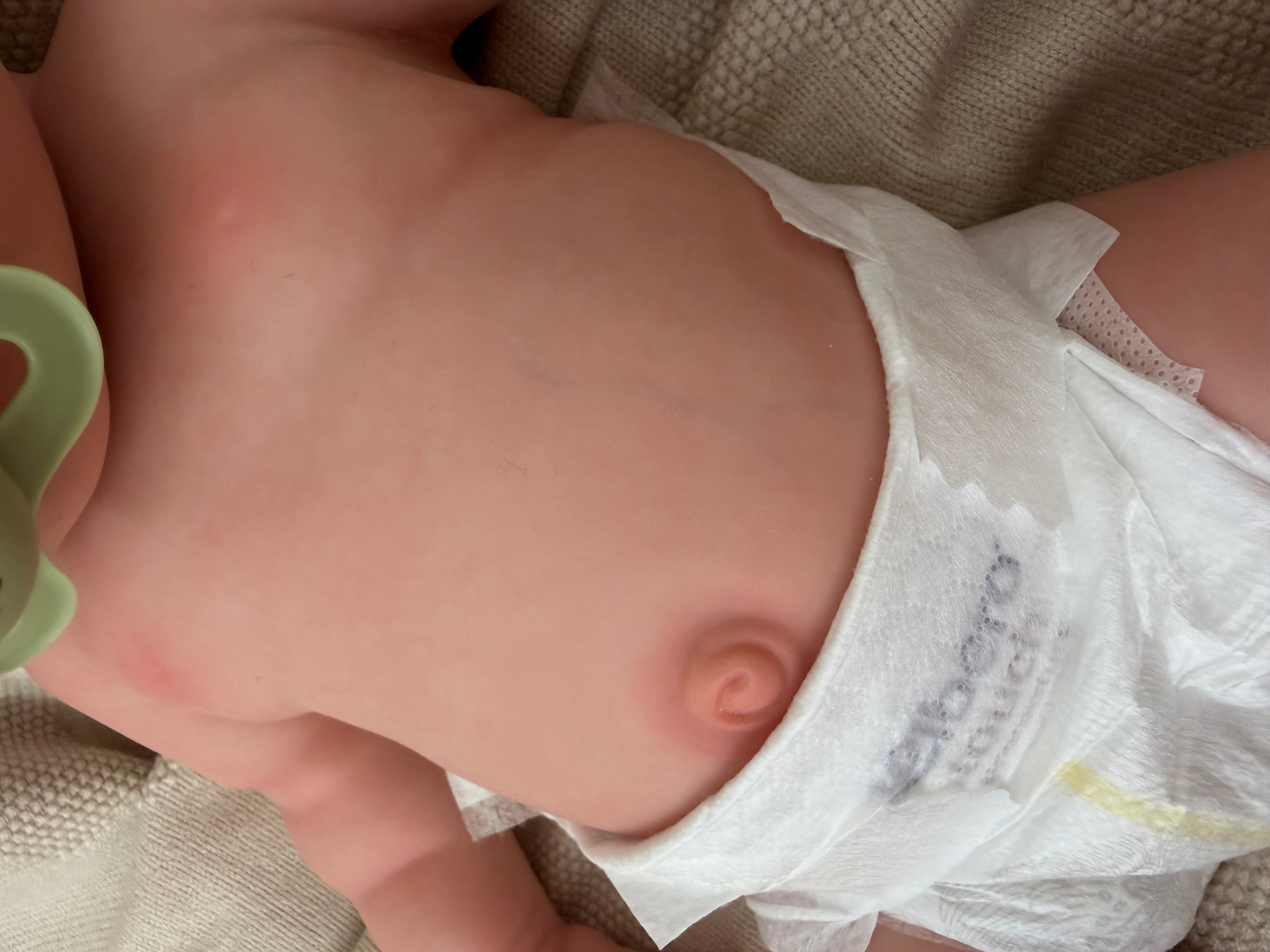 LUCINDA - Realistic 100% Silicone Reborn Baby Doll 47cm, Squishy & Floppy