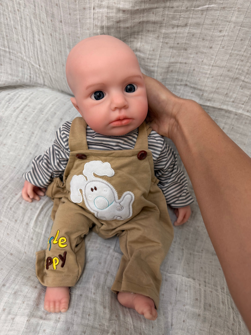 47cm Floppy Full Body Silicone Reborn Baby Boy – OLIVER | Dollsy
