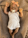 Realistic Reborn Baby Doll – 47cm Soft Cloth Body with Vinyl Limbs & Accessories