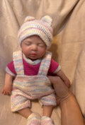 Mini ELLA - Realistic 100% Silicone Reborn Baby Doll 33cm, Squishy & Floppy