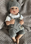 Realistic Full Vinyl Reborn Style Baby Boy – 47cm with Accessories