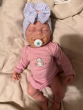 LUCINDA - Realistic 100% Silicone Reborn Baby Doll 47cm, Squishy & Floppy