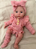 KIM - Realistic 100% Silicone Reborn Baby Doll 47cm, Squishy & Floppy