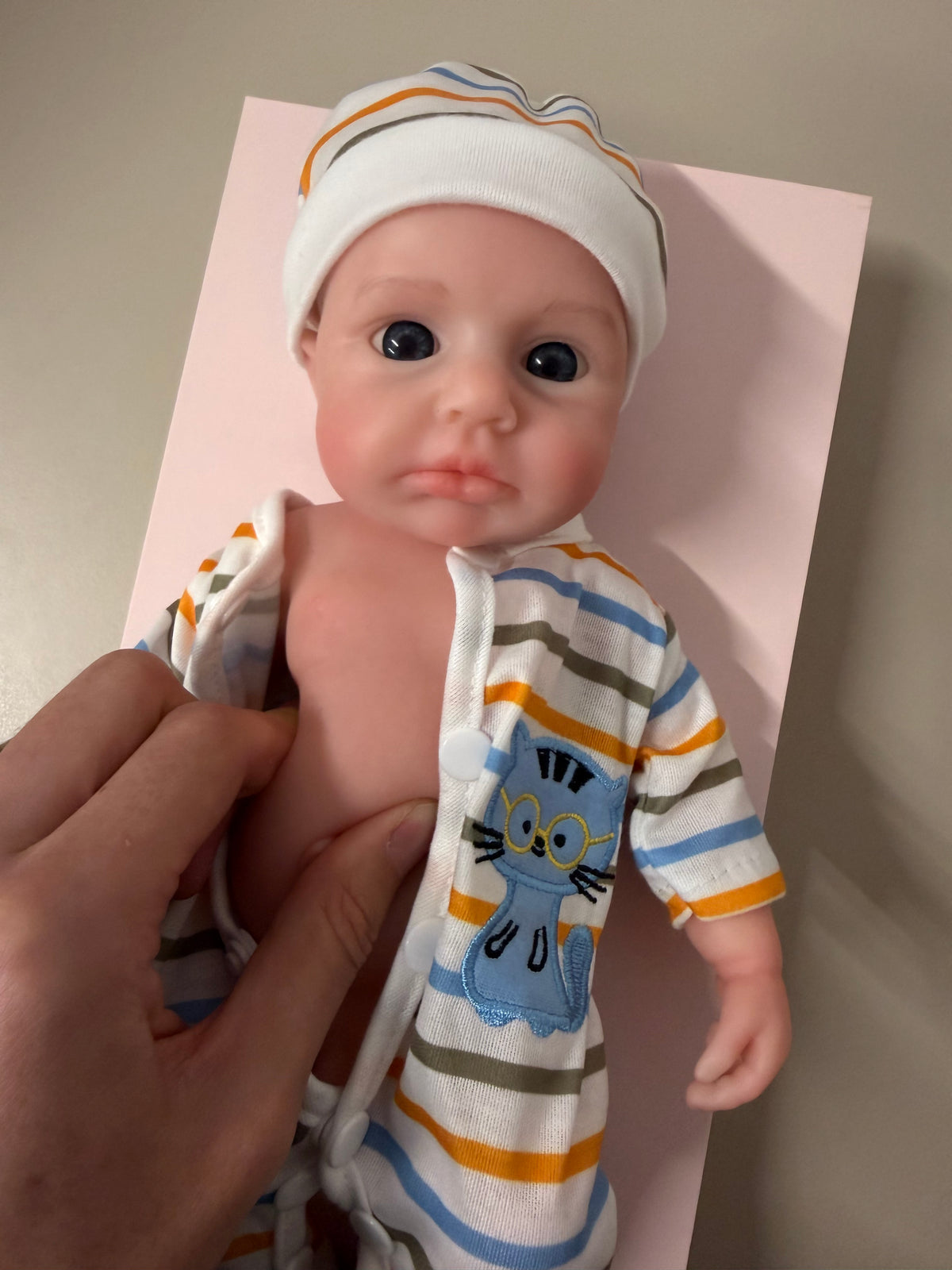 33cm Full Body Silicone Reborn Baby Boy – Mini Arlo | Dollsy