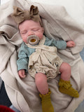 MIA - Realistic 100% Silicone Reborn Baby Doll 47cm, Squishy & Floppy