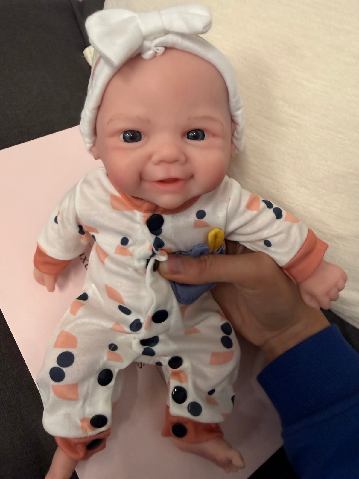 33cm Full Body Silicone Reborn Baby Girl – Mini ROMI | Dollsy