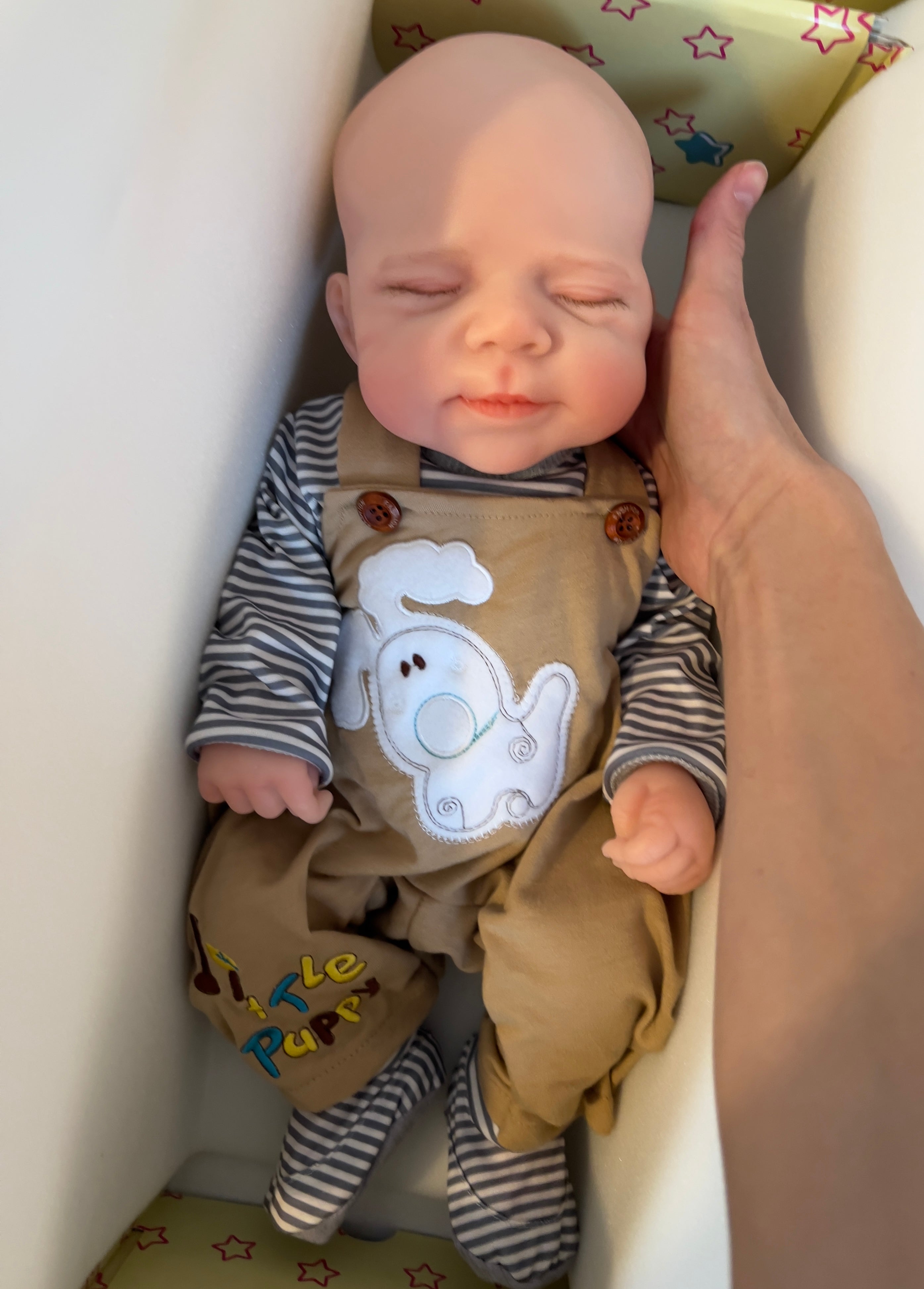 JACK - Realistic 100% Silicone Reborn Baby Doll Boy 47cm, Squishy & Floppy