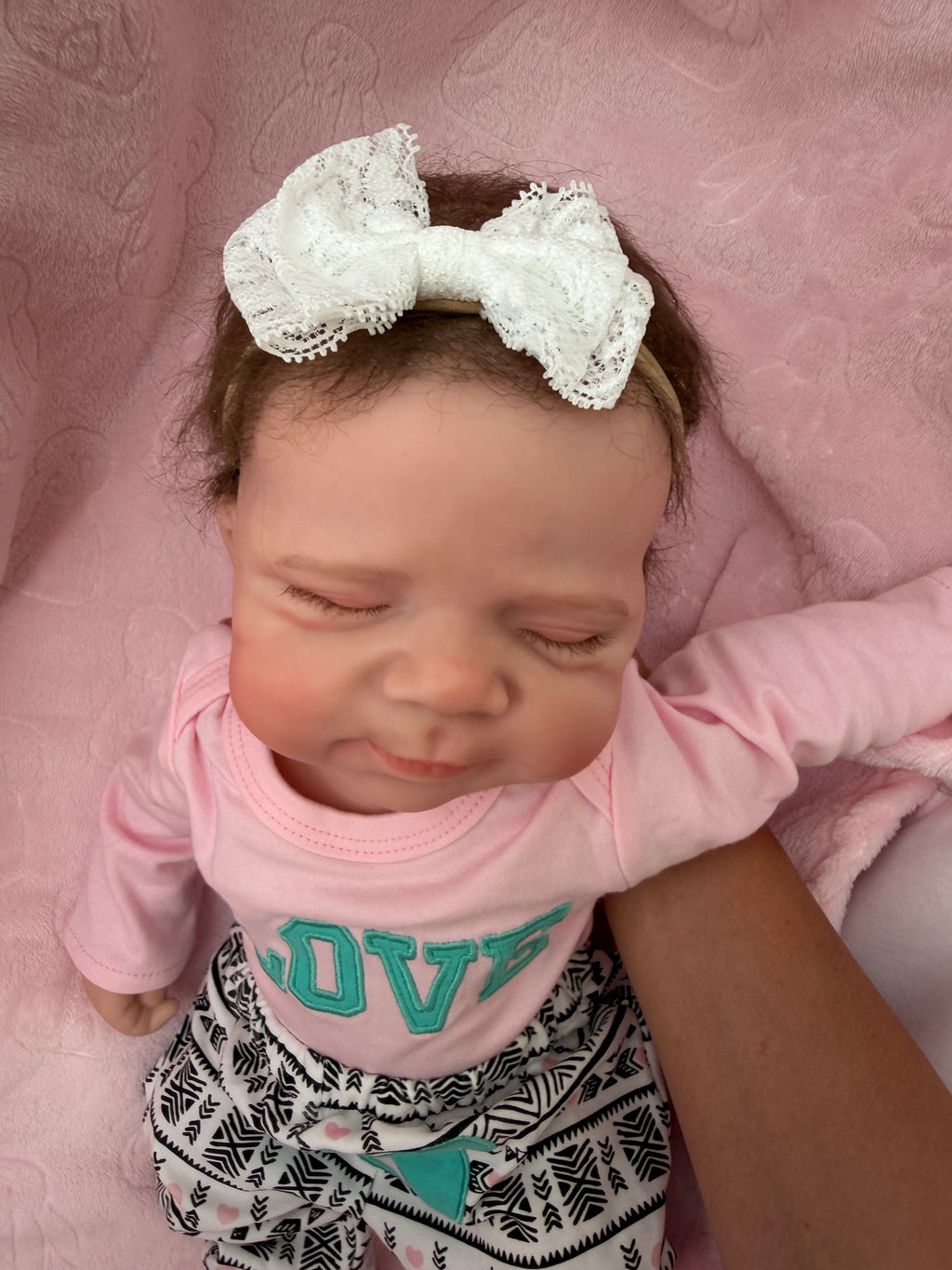 MIA - Realistic 100% Silicone Reborn Baby Doll 47cm, Squishy & Floppy