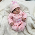 Realistic Reborn Baby Doll – 47cm Soft Cloth Body with Vinyl Limbs & Accessories