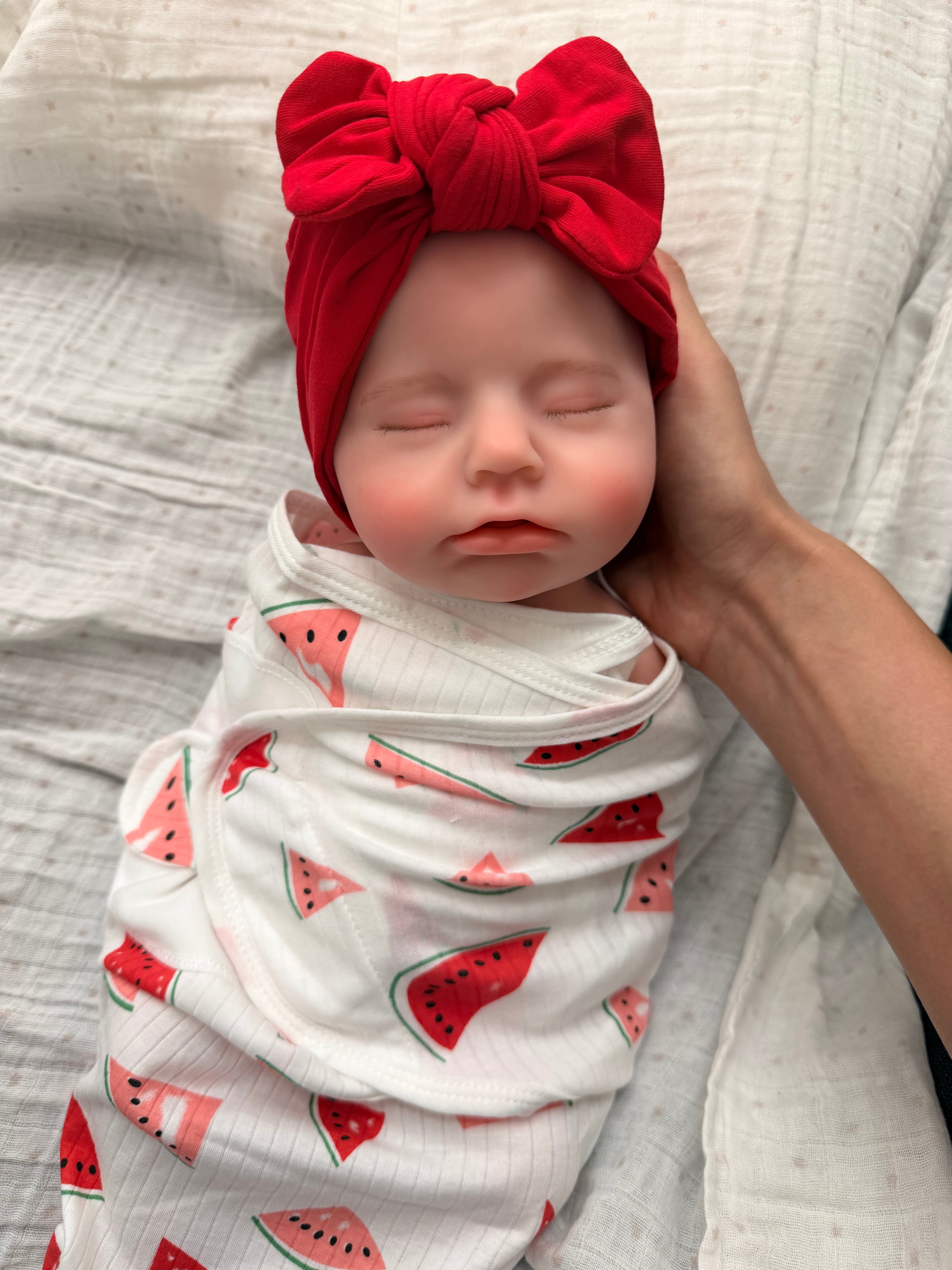 45cm Floppy Full Body Silicone Reborn Baby Girl – AVA | Dollsy