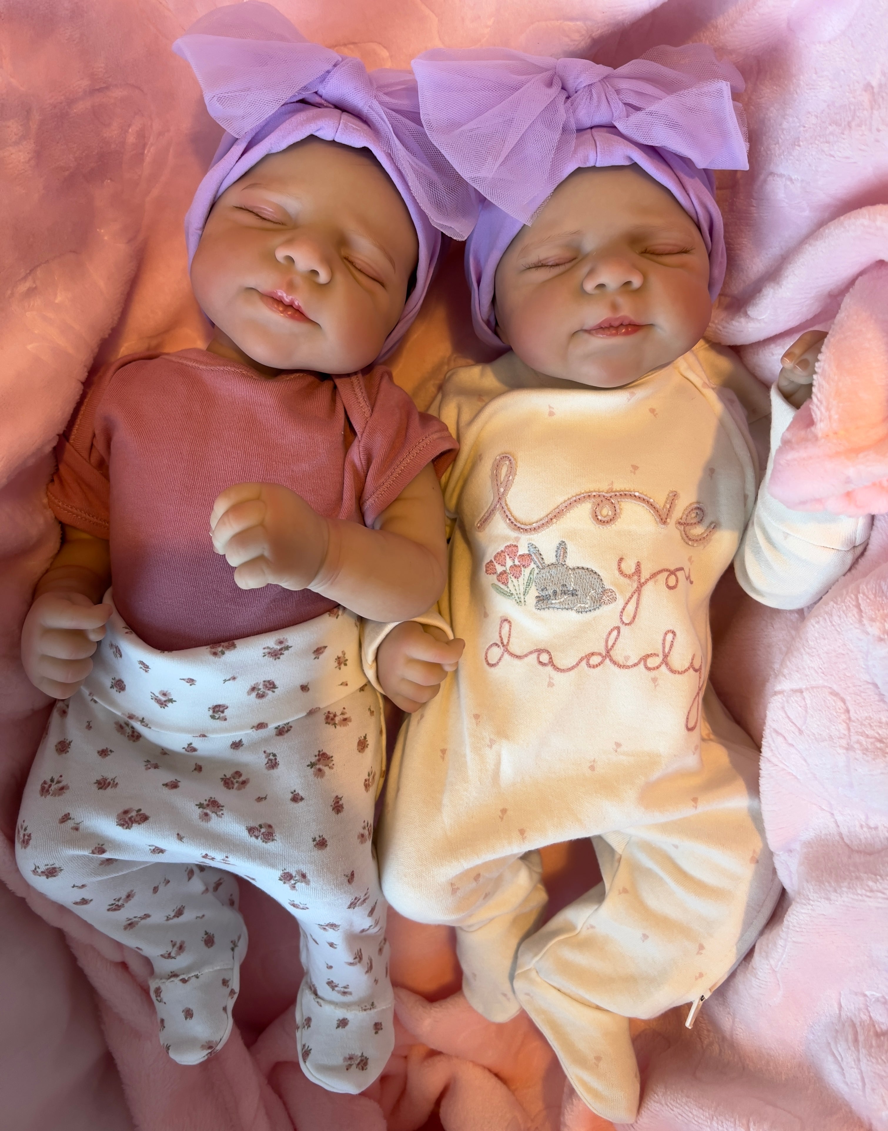 Weighted Reborn Doll Twins – Realistic Feel & Comforting Design