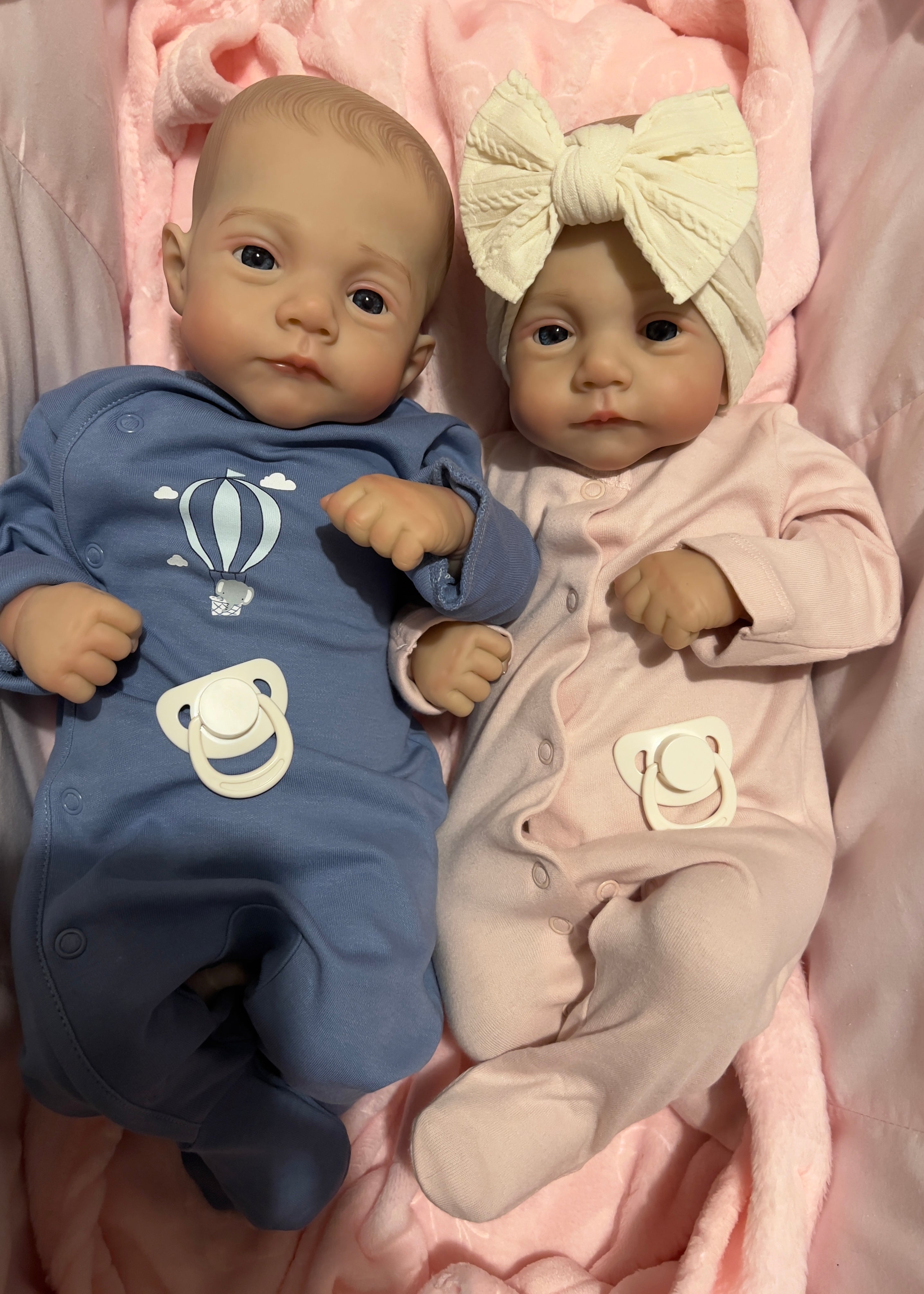 Weighted Reborn Doll Twins – Realistic Feel & Comforting Design