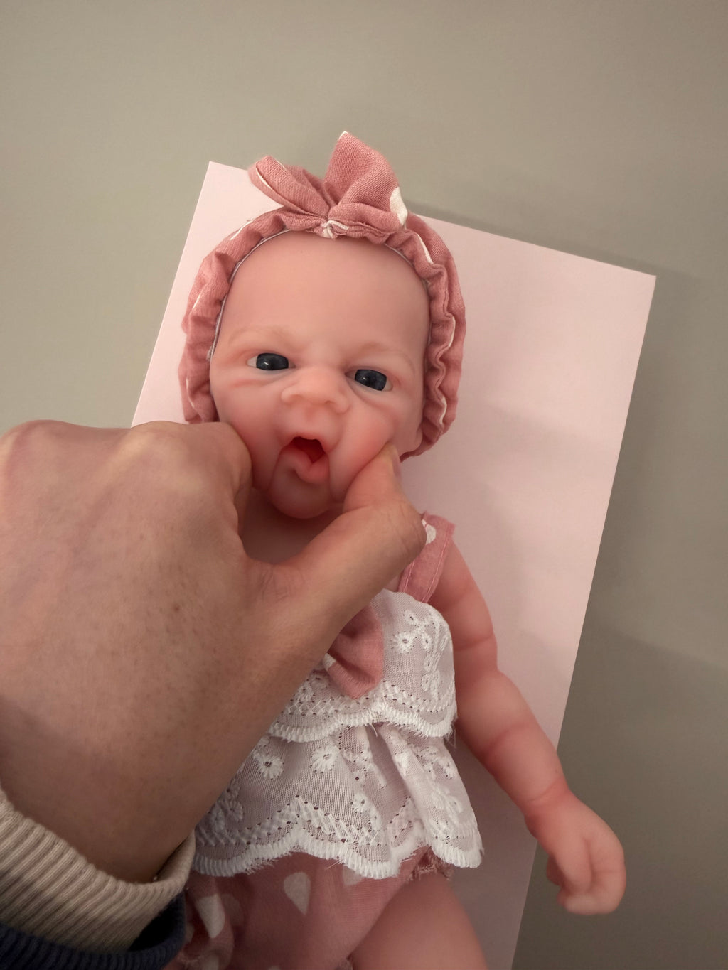 33cm Full Body Silicone Reborn Baby Girl – Mini Karen | Dollsy