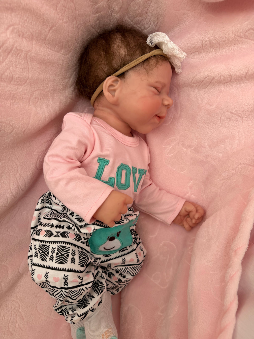MIA - Realistic 100% Silicone Reborn Baby Doll 47cm, Squishy & Floppy