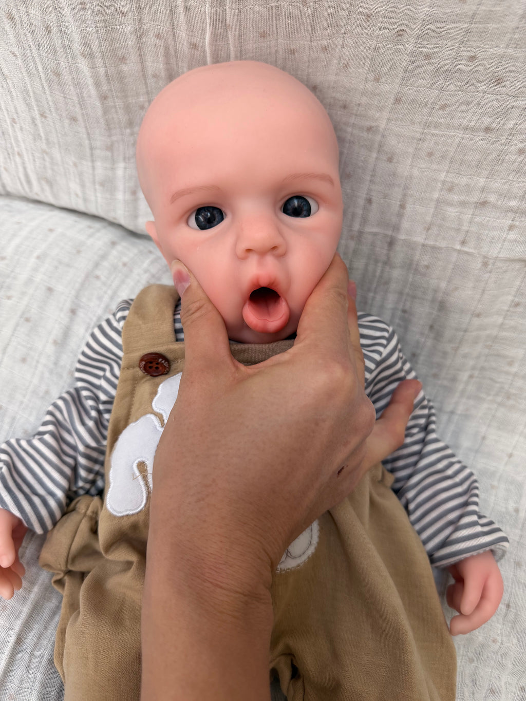 47cm Floppy Full Body Silicone Reborn Baby Boy – OLIVER | Dollsy