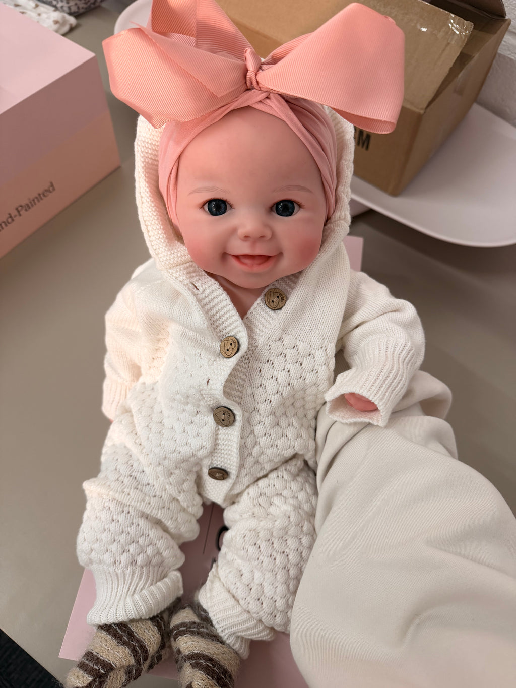 50cm Floppy Full Body Silicone Reborn Baby Girl – BLAKE | Dollsy