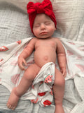 45cm Floppy Full Body Silicone Reborn Baby Girl – AVA | Dollsy