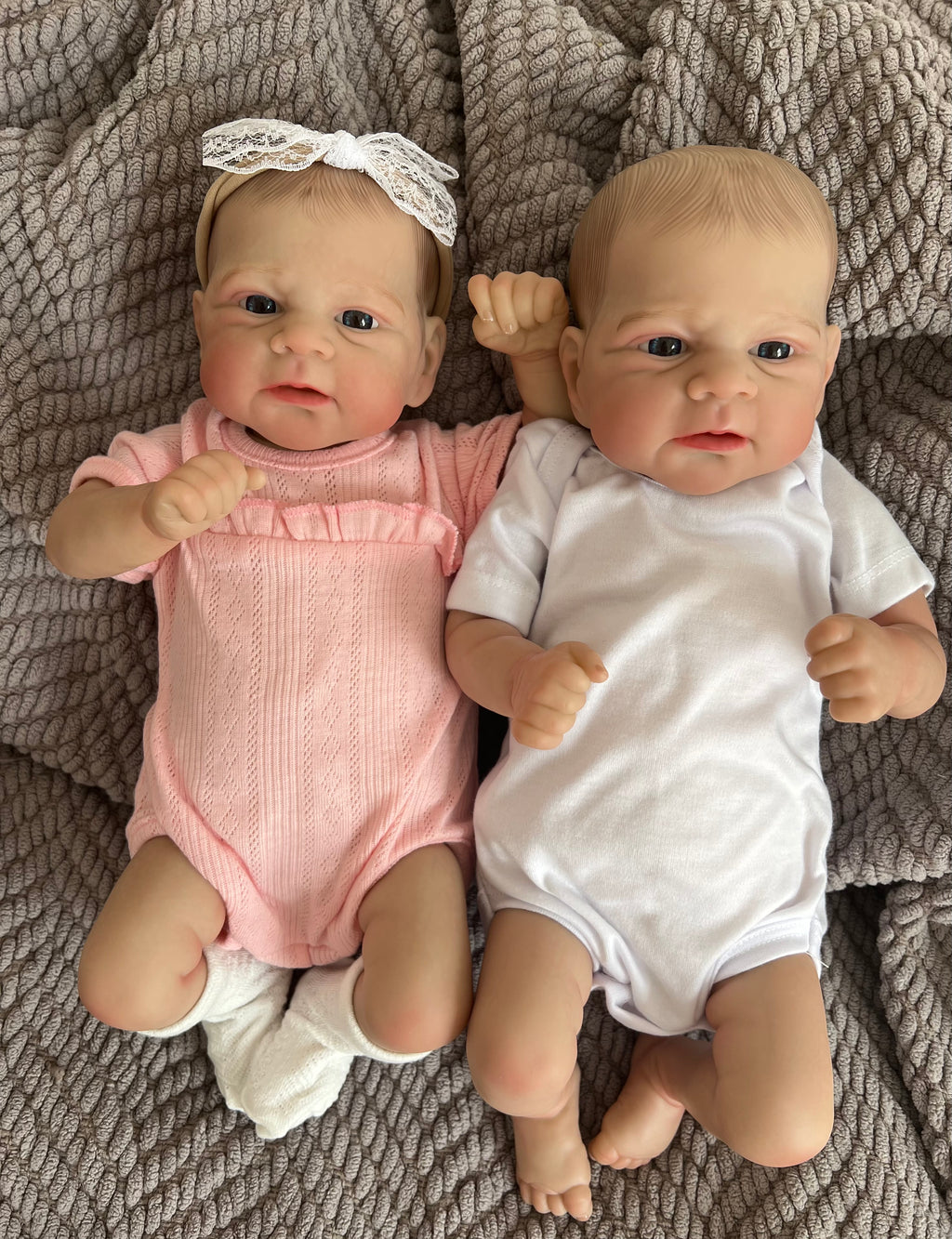Reborn baby dolls twins 