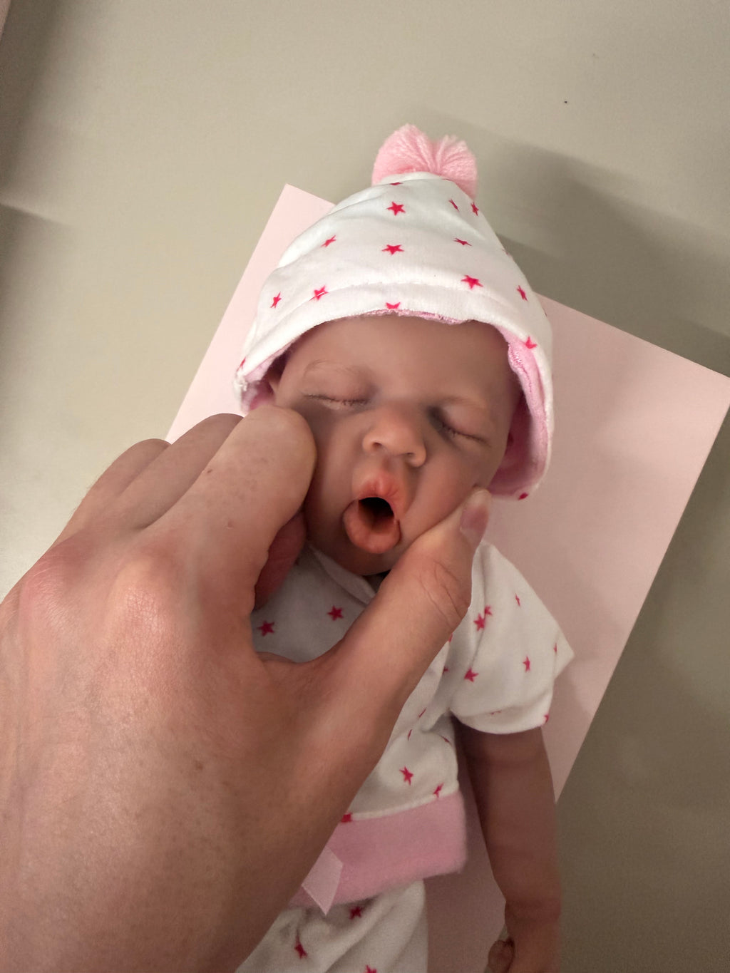 33cm Full Body Silicone Reborn Baby Girl – Mini LUCINDA (Dark Skin)| Dollsy