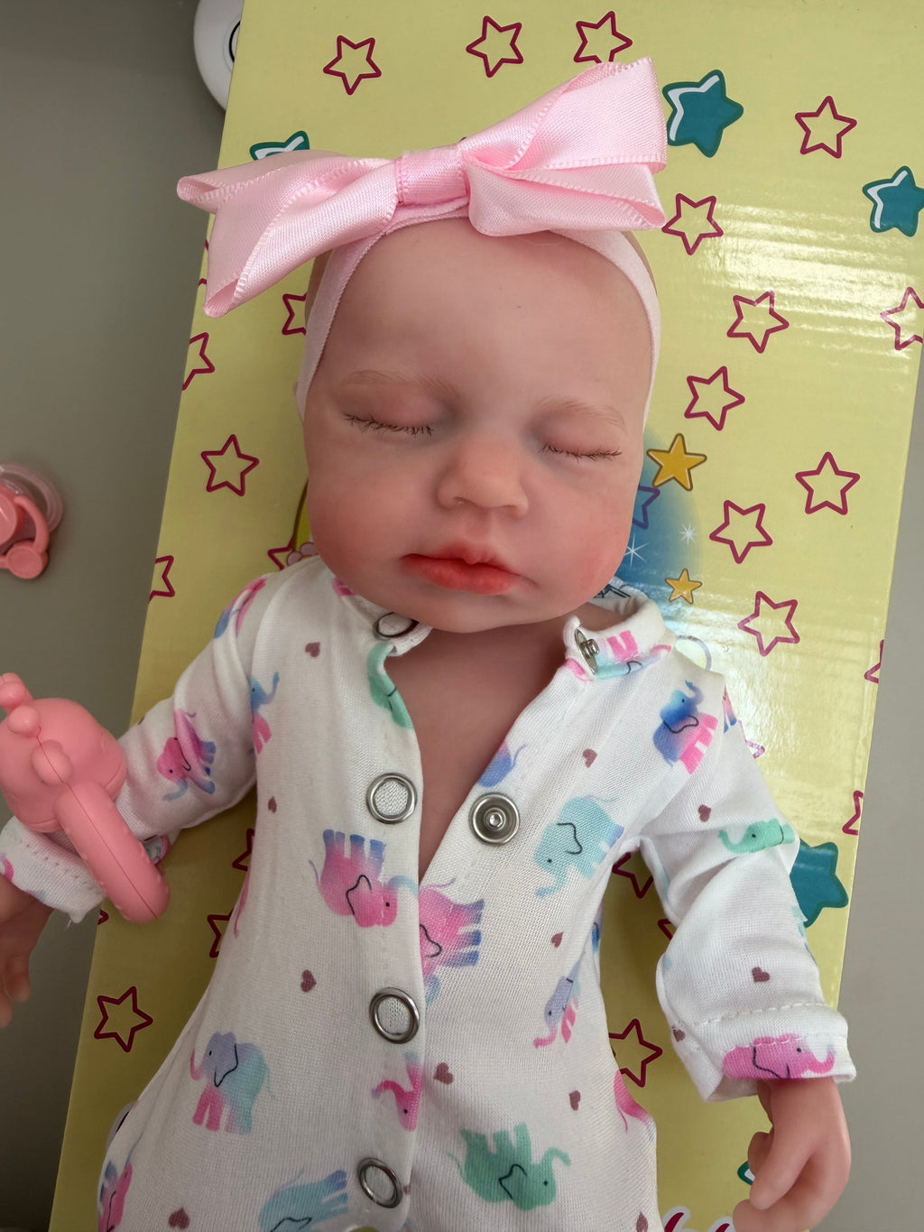 33cm Full Body Silicone Reborn Baby Girl – Mini LUCINDA | Dollsy