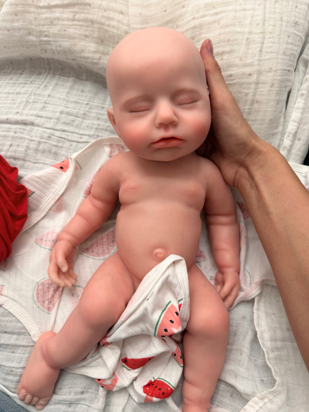 45cm Floppy Full Body Silicone Reborn Baby Girl – AVA | Dollsy