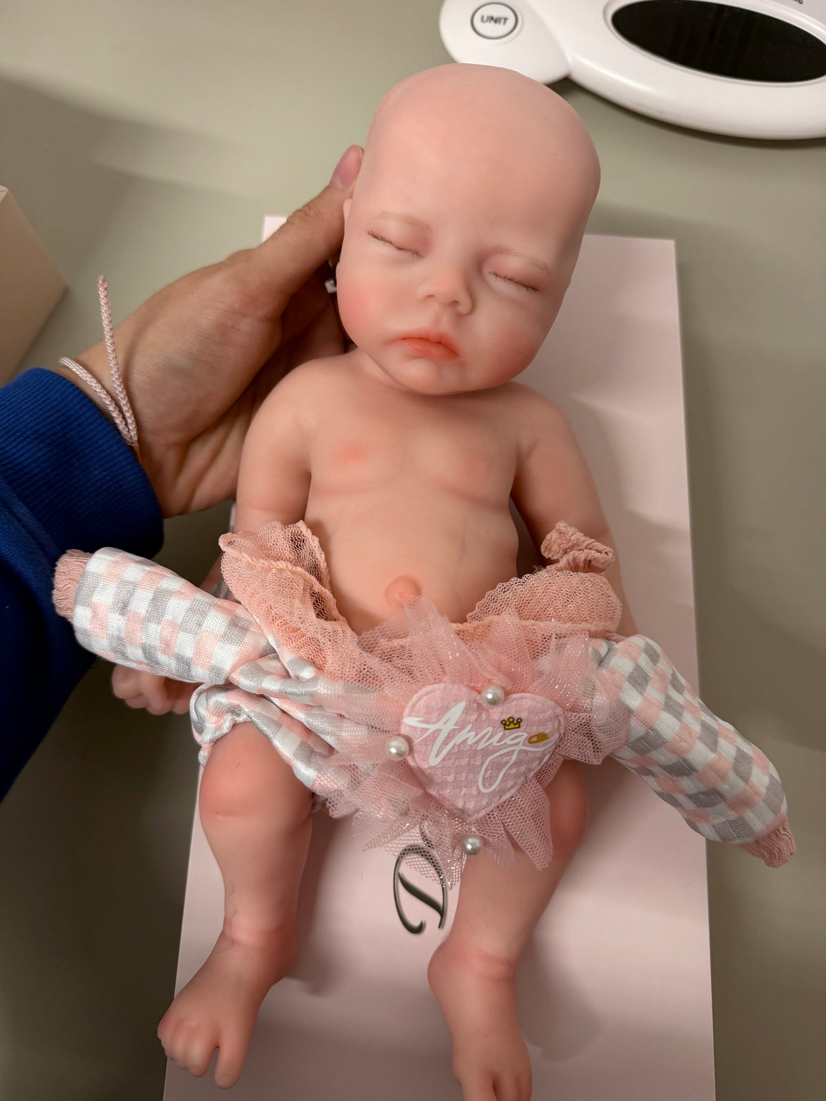 33cm Full Body Silicone Reborn Baby Girl – Mini IZY | Dollsy