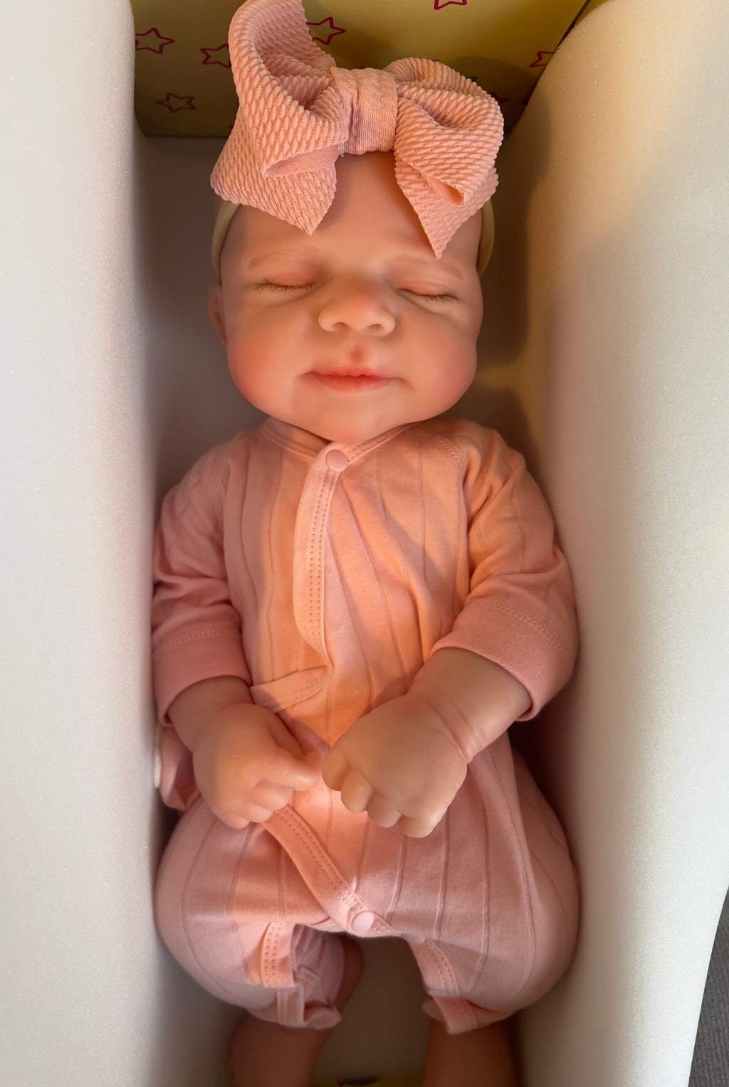 MIA - Realistic 100% Silicone Reborn Baby Doll 47cm, Squishy & Floppy