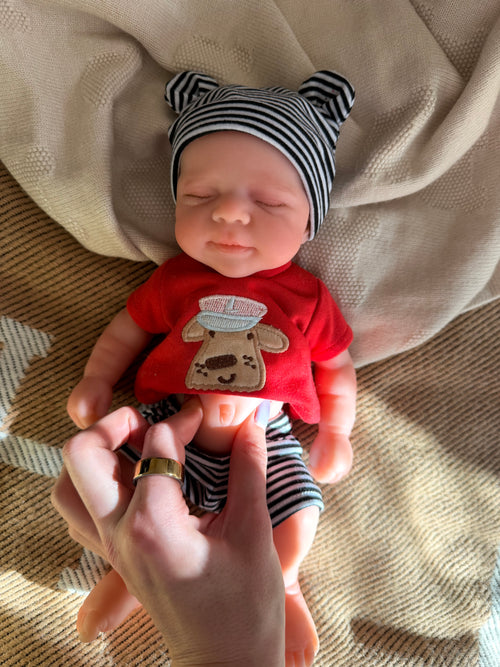 33cm Full Body Silicone Reborn Baby Boy – Mini JACK | Dollsy