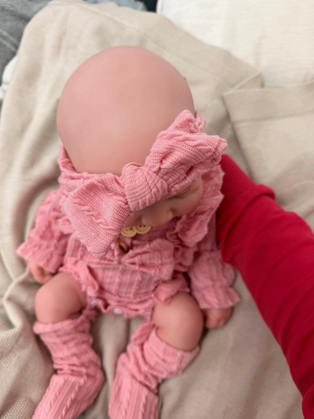 MIA - Realistic 100% Silicone Reborn Baby Doll 47cm, Squishy & Floppy