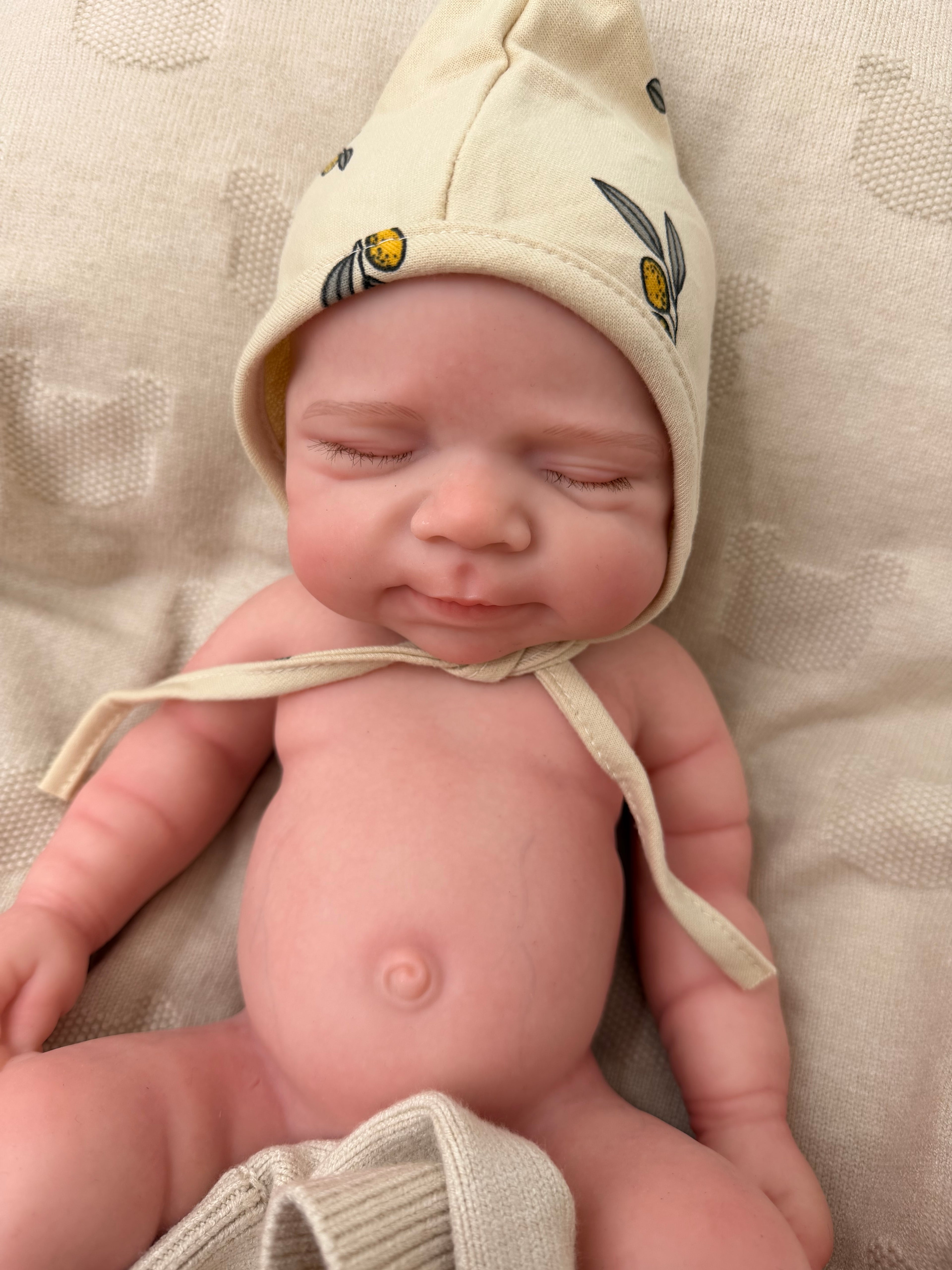 JACK - Realistic 100% Silicone Reborn Baby Doll Boy 47cm, Squishy & Floppy