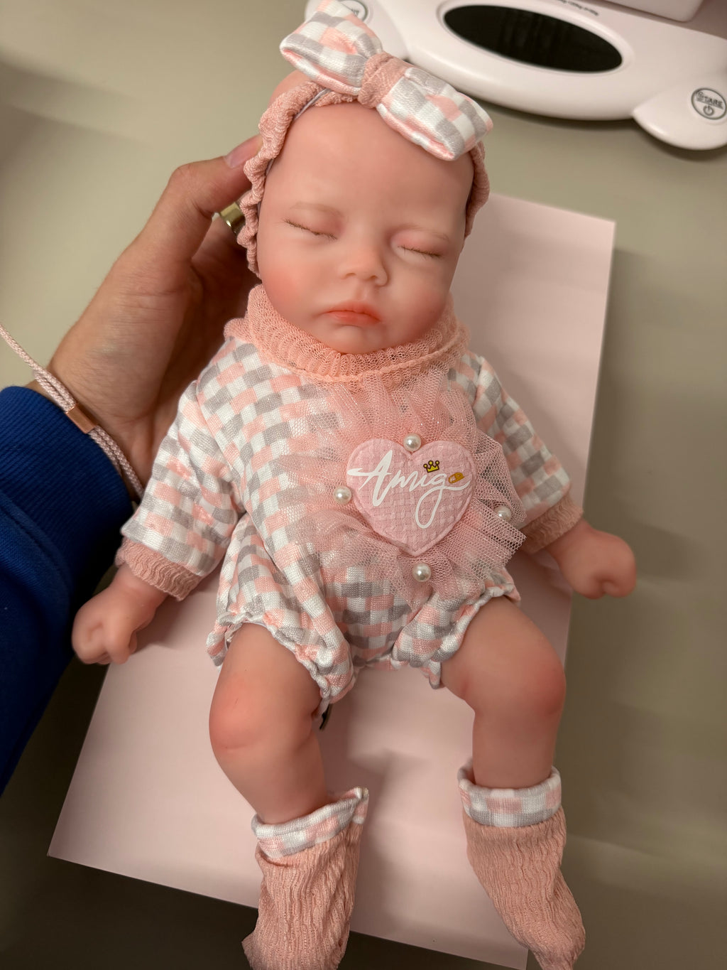 33cm Full Body Silicone Reborn Baby Girl – Mini IZY | Dollsy