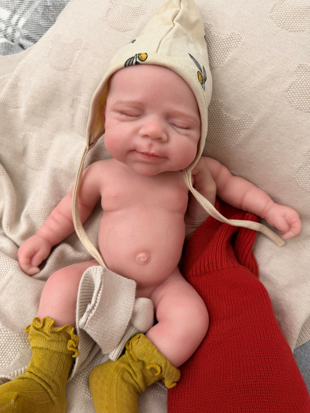 JACK - Realistic 100% Silicone Reborn Baby Doll Boy 47cm, Squishy & Floppy