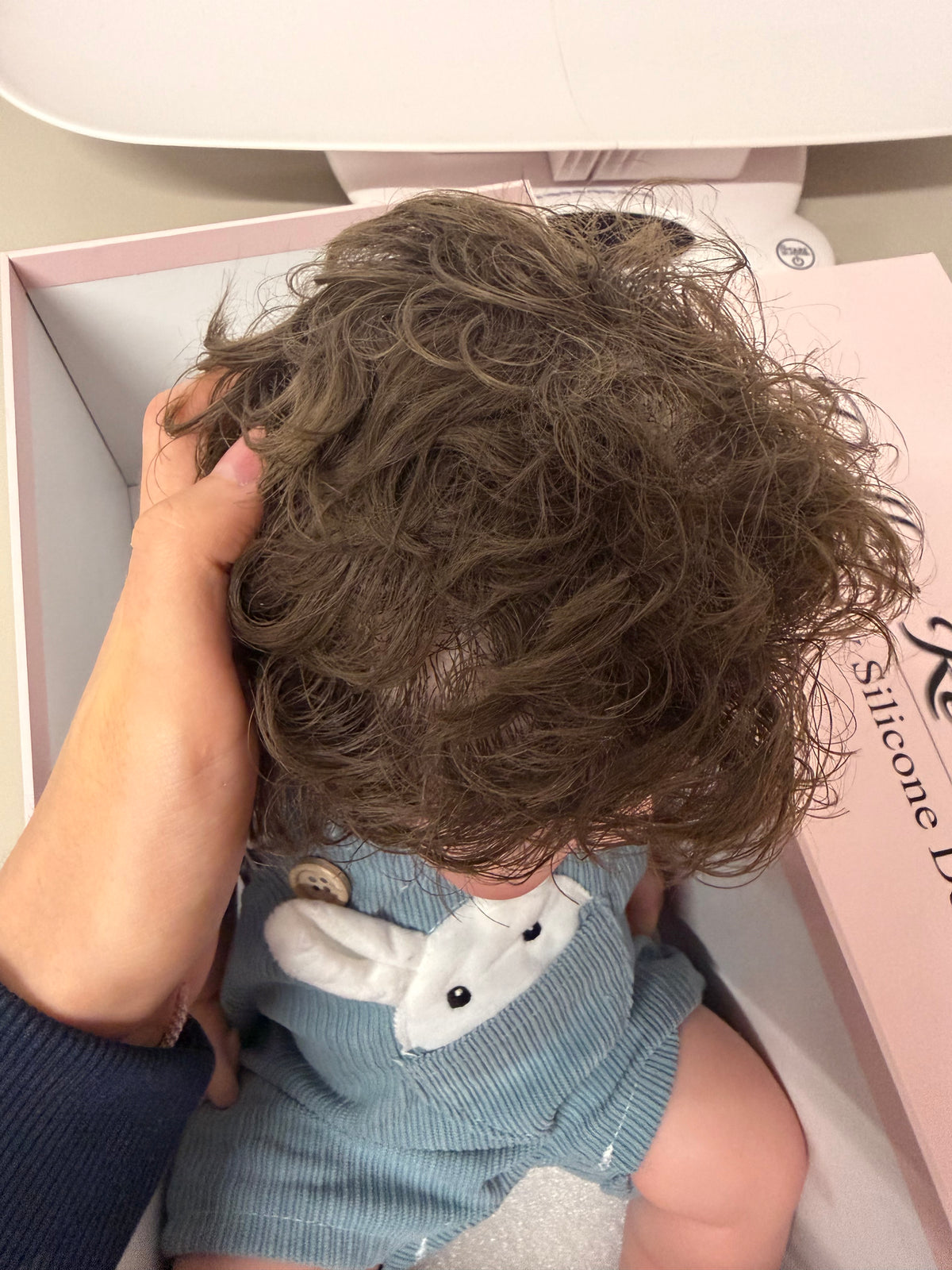 47cm Full Body Silicone Reborn Baby Boy with Hand-Rooted Nylon Hair – JAMES | Dollsy