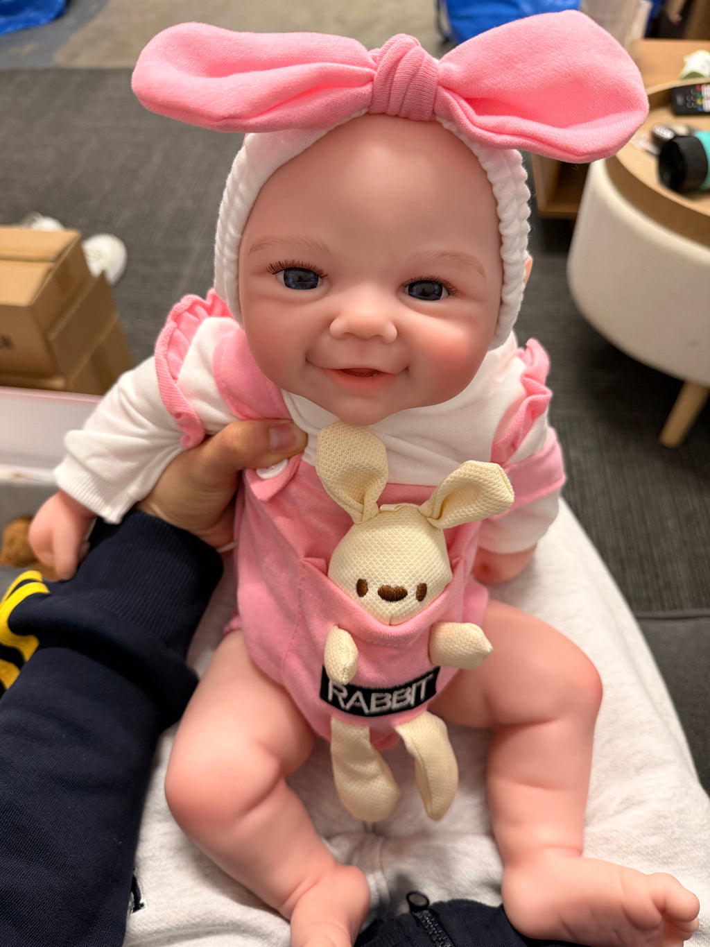47cm Floppy Full Body Silicone Reborn Baby Girl – ROMI | Dollsy