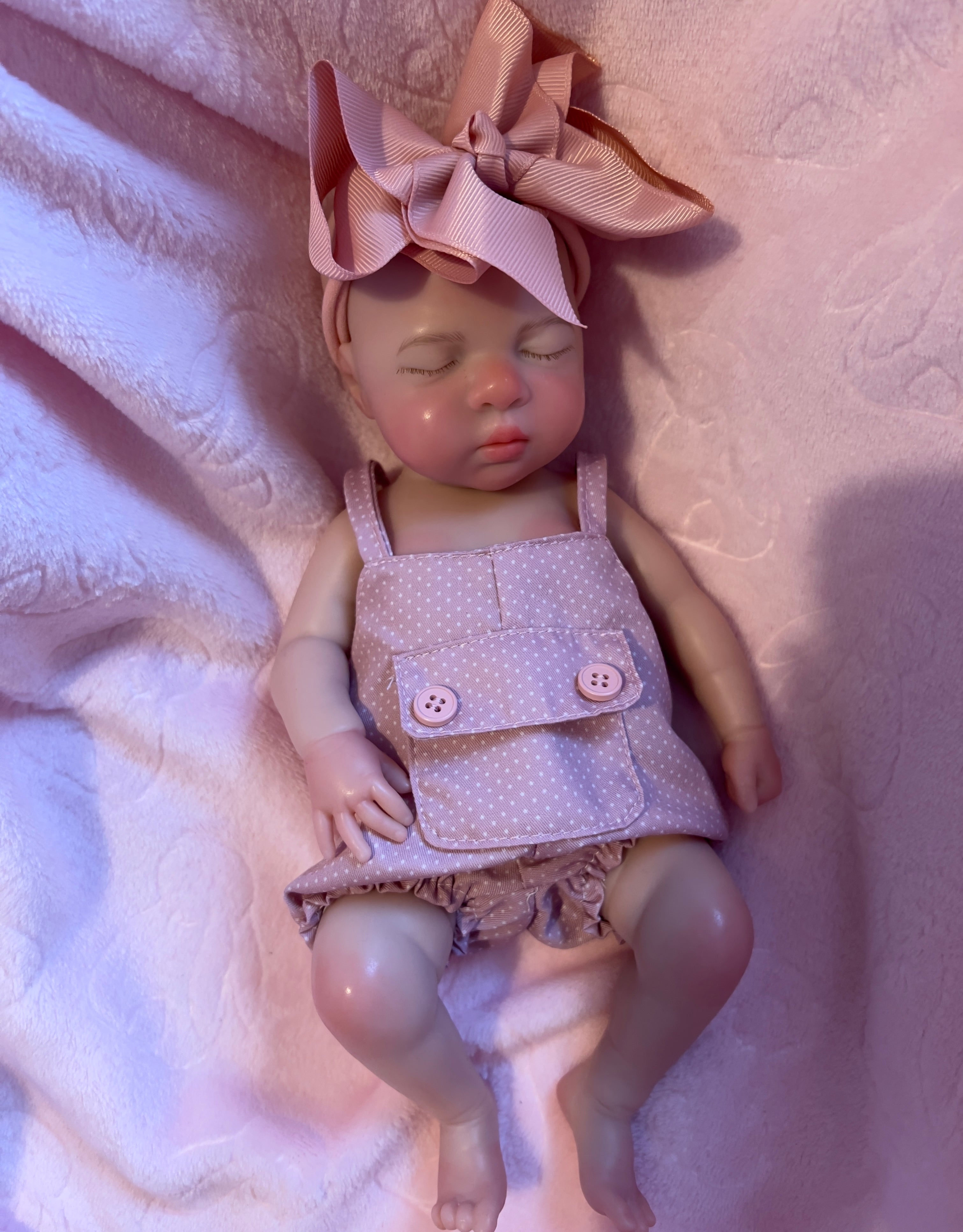 Mini ELLA - Realistic 100% Silicone Reborn Baby Doll 33cm, Squishy & Floppy