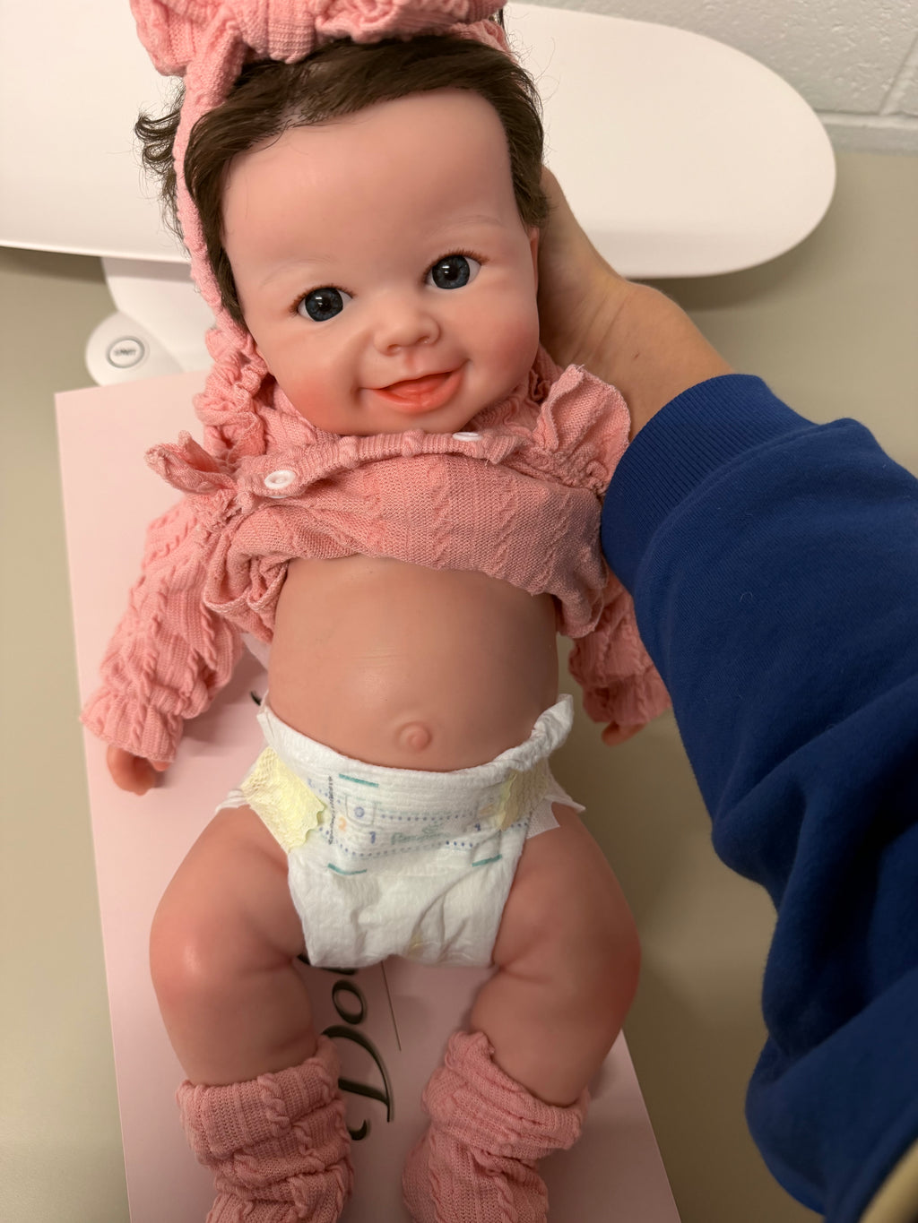 50cm Full Body Silicone Reborn Baby Girl with Rooted Nylon Hair – BLAKE | Dollsy